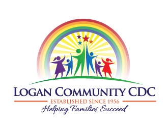 Logan Community CDC logo design by moomoo