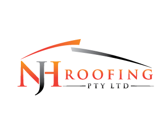NJH Roofing Pty Ltd logo design by bezalel