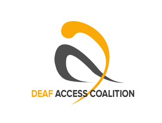 DAC Deaf Access Coalition logo design by myware