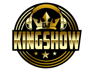 DJ KINGSHOW logo design by jaize