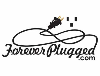 ForeverPlugged.com logo design by onetm