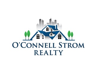 O'Connell Strom Realty Group LLC logo design by theenkpositive