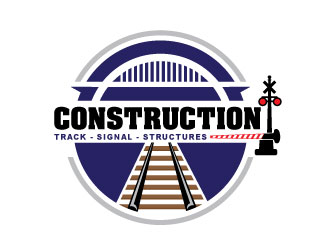 Construction logo design by Webphixo