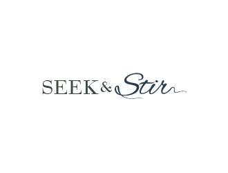 Seek and Stir Logo Design