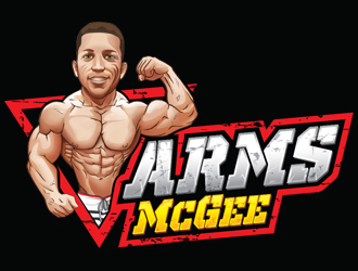 Arms McGee logo design by ZedArts