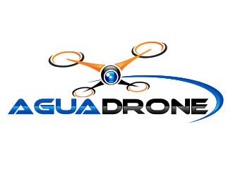 AguaDrone logo design by Sorjen