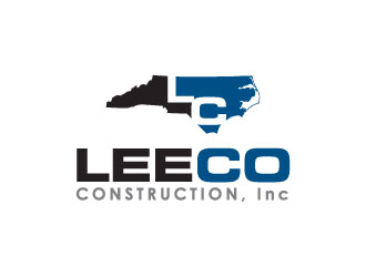 LeeCo Construction, Inc logo design by gipanuhotko