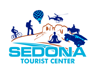 Sedona Tourist Center logo design by beejo