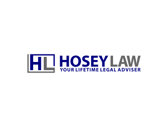 Hosey Law logo design by semar