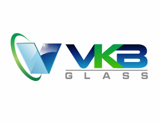 VKB Glass logo design by bosbejo