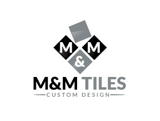 M&M Tiles logo design by opi11