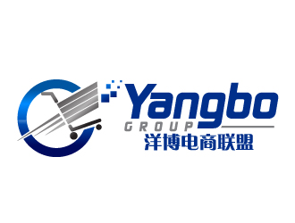 Yangbo eCommerce Solutions logo design by Dawnxisoul393