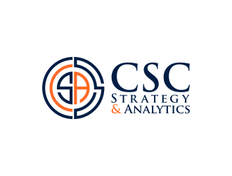 CSC Strategy & Analytics logo design by pakNton