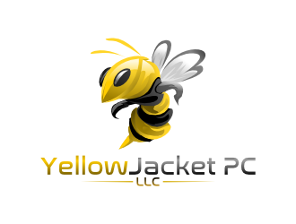 YELLOWJACKET PC LLC logo design by shoplogo