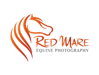Red Mare Equine Photography logo design by dimas24