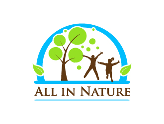 ALL IN NATURE logo design by Norsh