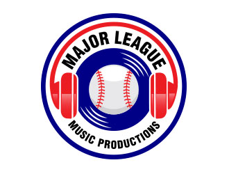 Major League Music Productions logo design by Sorjen