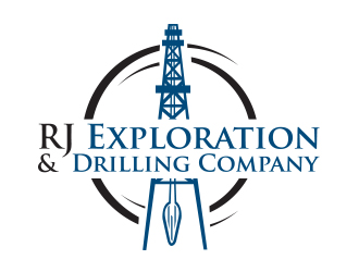 RJ Exploration & Drilling Company logo design by AB212