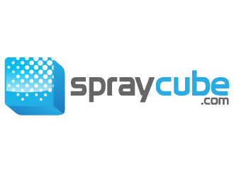 spraycube.com logo design by jaize