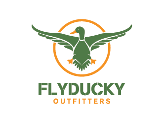FLYDUCKY OUTFITTERS logo design by AthenaDesigns