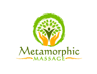 Metamorphic Massage logo design by Dawnxisoul393