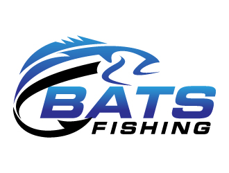 Bats Fishing logo design by jaize
