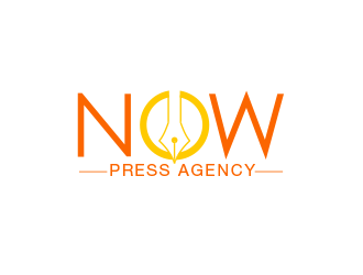 NOW Press Agency logo design by dondeekenz