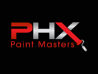 Phx Paint Masters Logo Design