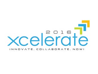 Xcelerate 2016     Innovate. Collaborate. Now! logo design by ruthracam