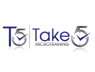 Take 5 Microtraining logo design by Webphixo