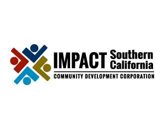 Impact SoCal Community Development Corporation logo design by Dawnxisoul393