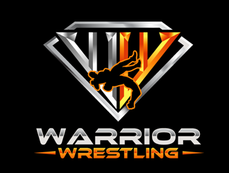 Warrior Wrestling Logo Design