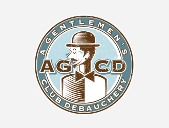 AGCD or A Gentlemen's Club Debauchery logo design by dondeekenz
