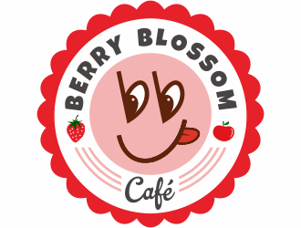 Berry Blossom Cafe logo design by dhiaz77