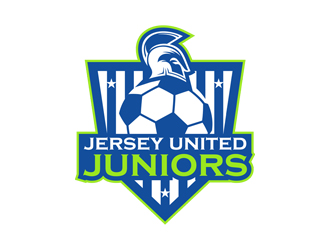 Jersey United Juniors logo design by FlashDesign