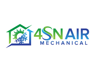 4SN AIR MECHANICAL logo design by jaize