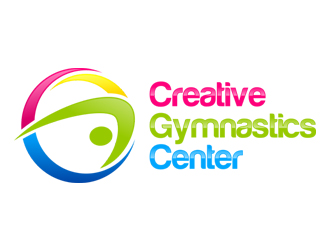 Creative Gymnastics Center logo design by FlashDesign