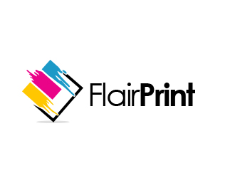 FlairPrint logo design by AB212