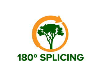 180º Splicing logo design by jaize