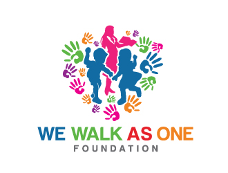We Walk As One Foundation logo design by bezalel