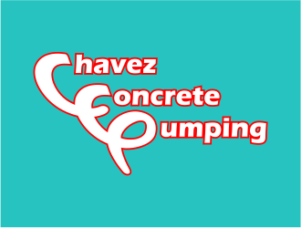 Chavez Concrete Pumping logo design by cintoko