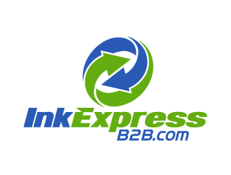 InkExpressB2B.com logo design by karjen