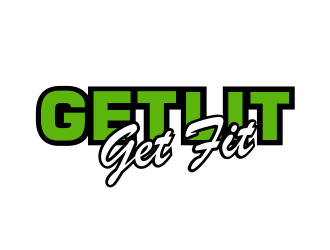 Get Lit Get Fit logo design by Girly