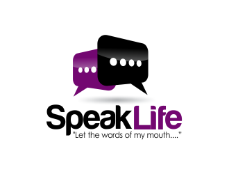 Speak Life logo design by Girly