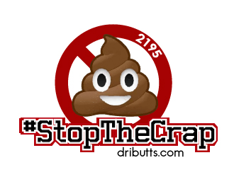 DriButts - #StopTheCrap Logo Logo Design