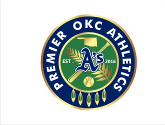 Premier OKC Athletics logo design by GURUARTS