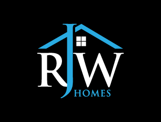 RJW HOMES logo design by bungpunk