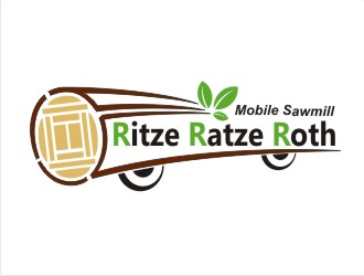 Ritze Ratze Roth logo design by GURUARTS