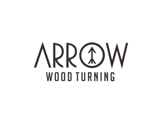 Arrow Wood Turning logo design by senandung