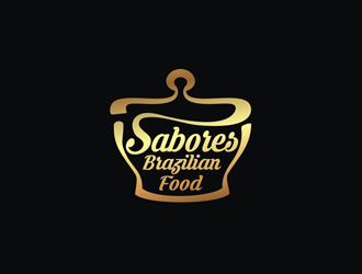 Sabores Brazilian Food logo design by logolady